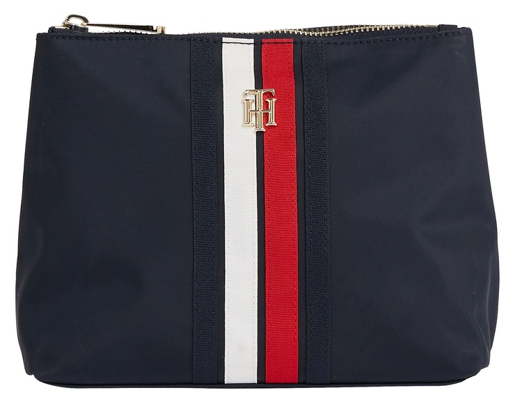 Tommy Hilfiger Kosmetiktasche »POPPY WASHBAG CORP«, mit goldfarbenen Details