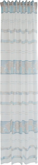 HOMING Gardine »Florim«, (1 St.), Streifen, modern, Farbverlauf, Wohnzimmer, Schlafzimmer