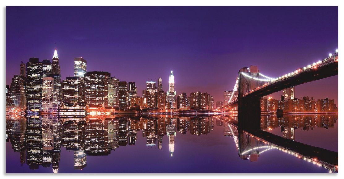 Artland Küchenrückwand »New York Skyline«