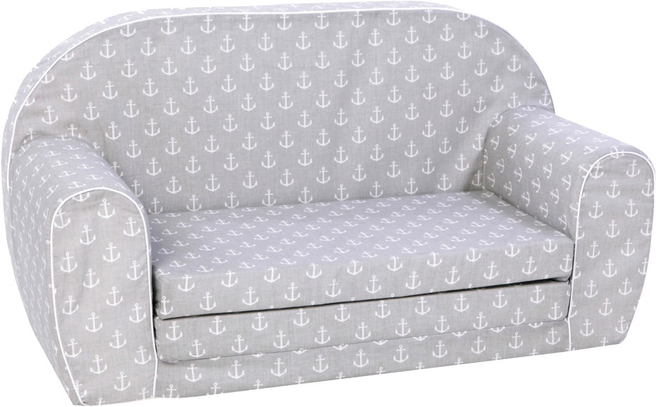 knorr® toys Kindersofa Maritim grey - grau