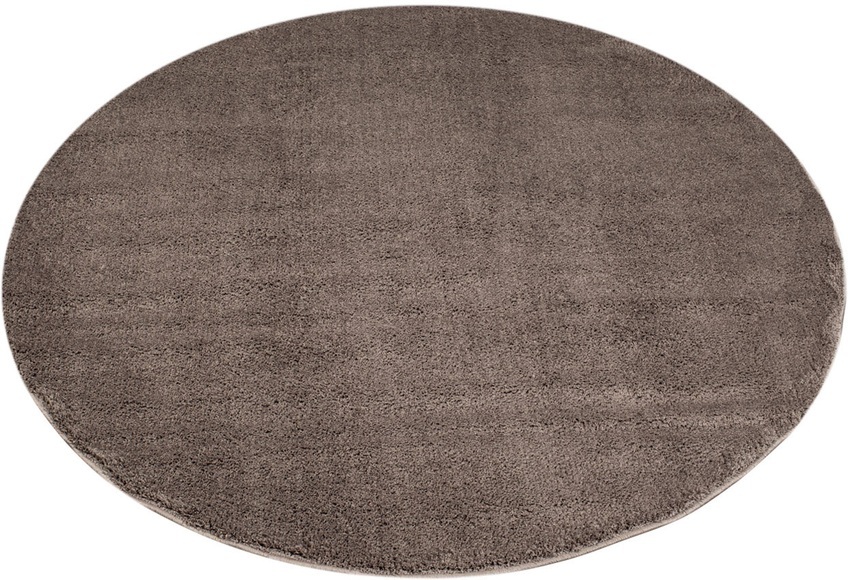 Hochflor-Teppich, »Softshine 2236«, Carpet City, rund, Höhe 30 mm, maschinell gewebt