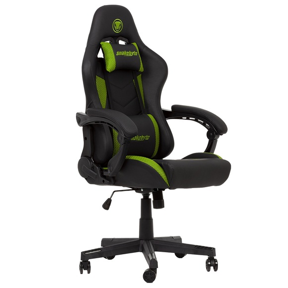SNAKEBYTE EVO - Gaming Stuhl (Schwarz/Grün)