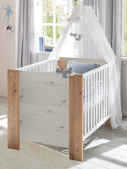Mäusbacher Babybett »Micha«, mit Schlupfsprossen