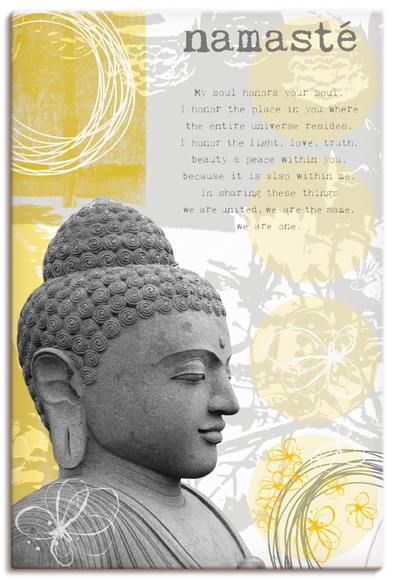 Artland Wandbild »Buddha I«