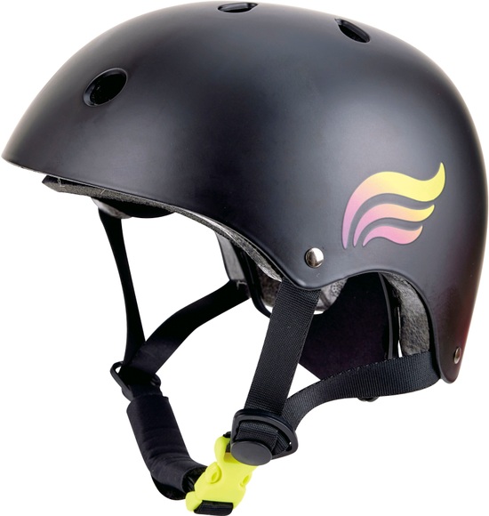 Hape Kinderhelm »Schutzhelm für Abenteurer schwarz«, (1 tlg.), verstellbar, mit EPS-Aufprallschutz; FSC®- schützt Wald - weltweit