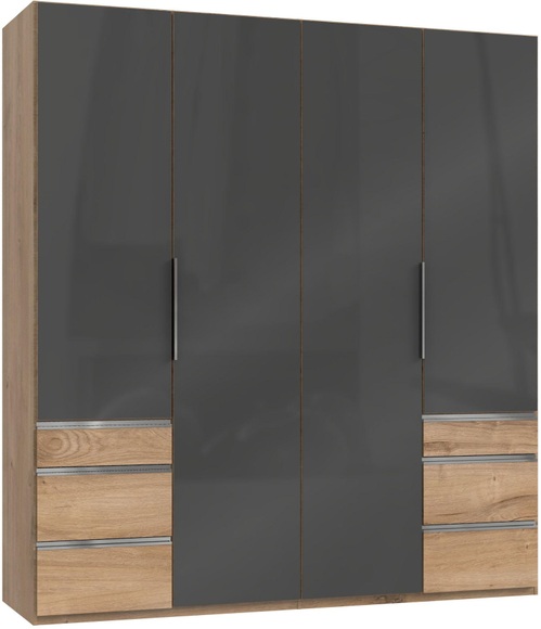 Fresh To Go Kleiderschrank »Level«, mit Glastüren