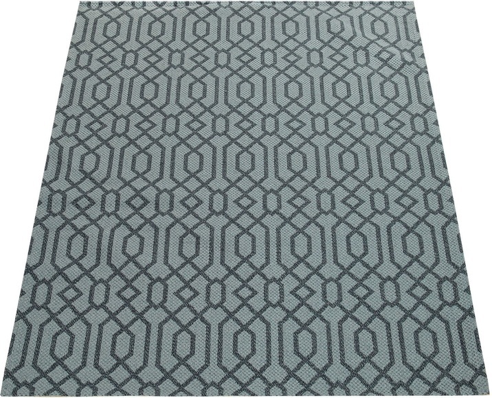 Paco Home Teppich »Varadero 462«, rechteckig, 2 mm Höhe, 3D-Design, Kurzflor, Wohnzimmer