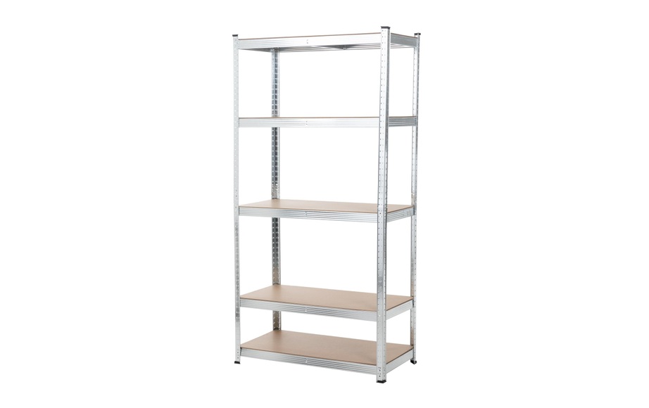 Krafter Schwerlastregal B90 mit 5 Tablaren Regal