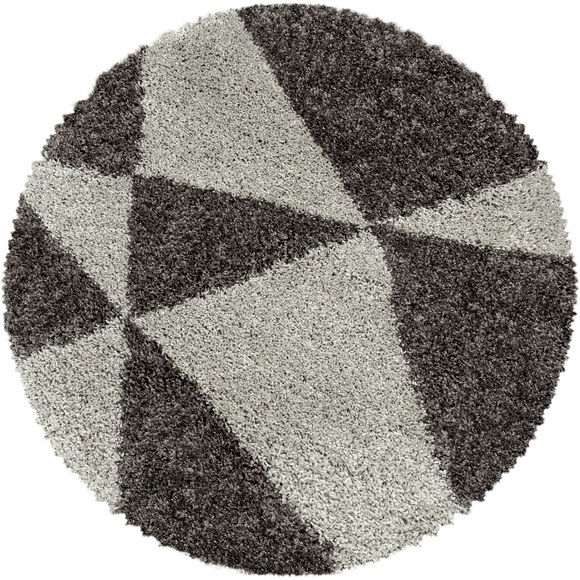 Ayyildiz Teppiche Hochflor-Teppich »TANGO 3101«, rund, 50 mm Höhe