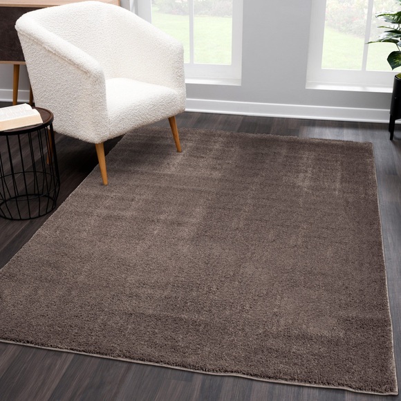 Hochflor-Teppich, »Softshine 2236«, Carpet City, rechteckig, Höhe 30 mm, maschinell gewebt