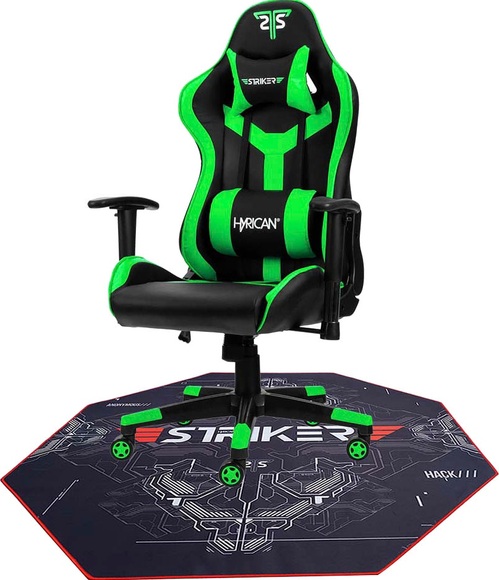 Hyrican Gaming-Stuhl »Striker COMBO Gaming-Stuhl + Bodenschutzmatte 