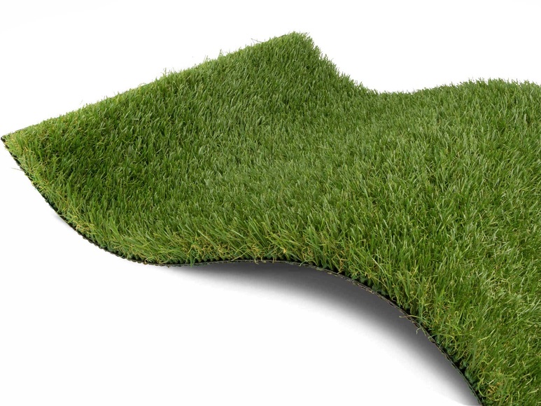 Primaflor-Ideen in Textil Kunstrasen »Premium ZENIT«, rechteckig, Höhe 47 mm. Mit Drainagefunktion, strapazierfähig, wasserfest, UV-stabil & witterungsbeständig. Ideal für Balkon & Terrasse.