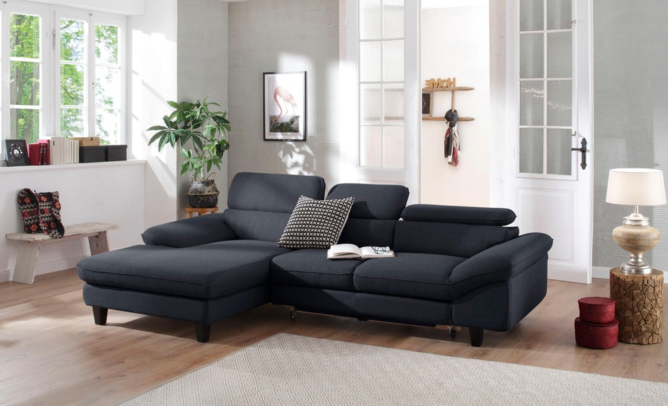 Home affaire Ecksofa »Pilot«, wahlweise mit Bettfunktion und Bettkasten