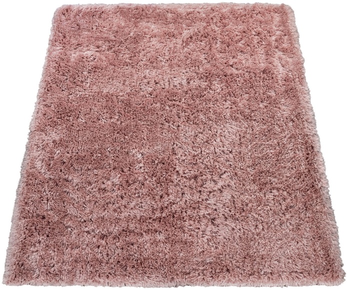 Paco Home Hochflor-Teppich »Akumal 930«, rechteckig, 60 mm Höhe, Shaggy, besonders weich durch Softgarn, Uni-Farben, ideal im Wohnzimmer & Schlafzimmer