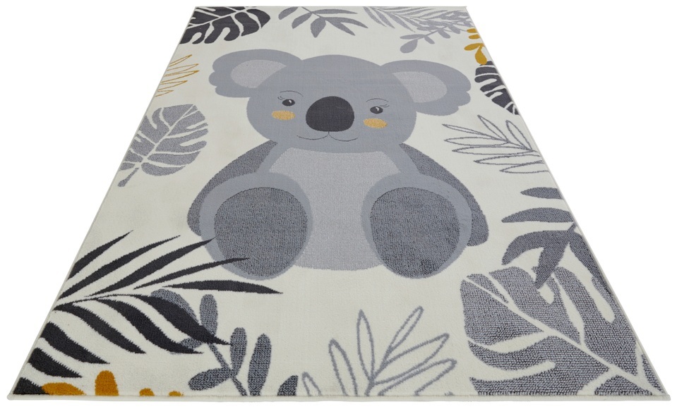 HANSE Home Teppich »Coala«, rechteckig, 0,9 mm Höhe, Weicher Flor, Schaldämmende Spielunterlage, Kinderzimmer, Strassen Design, Kurzflor, Robust, pflegeleicht