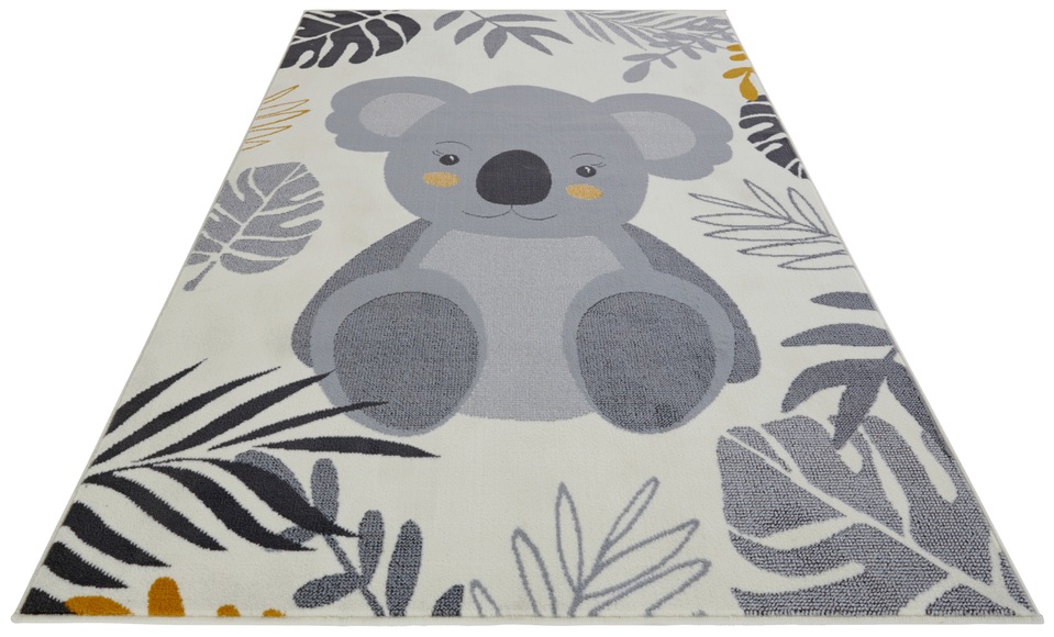 HANSE Home Teppich »Coala«, rechteckig, 0,9 mm Höhe, Weicher Flor, Schaldämmende Spielunterlage, Kinderzimmer, Strassen Design, Kurzflor, Robust, pflegeleicht
