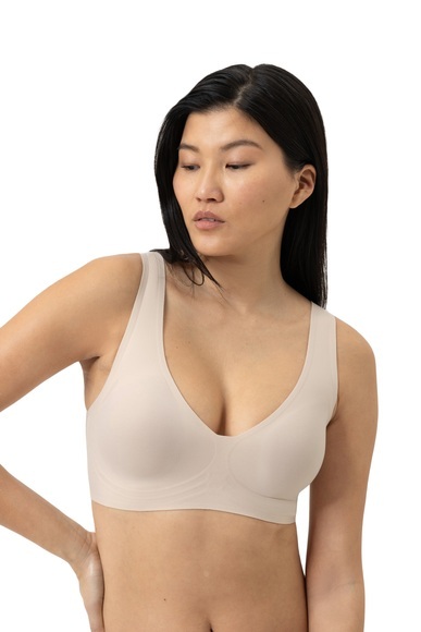 Mey Bustier »INVISIBLES«, herausnehmbare Pads, tiefer V-Ausschnitt, bügellos