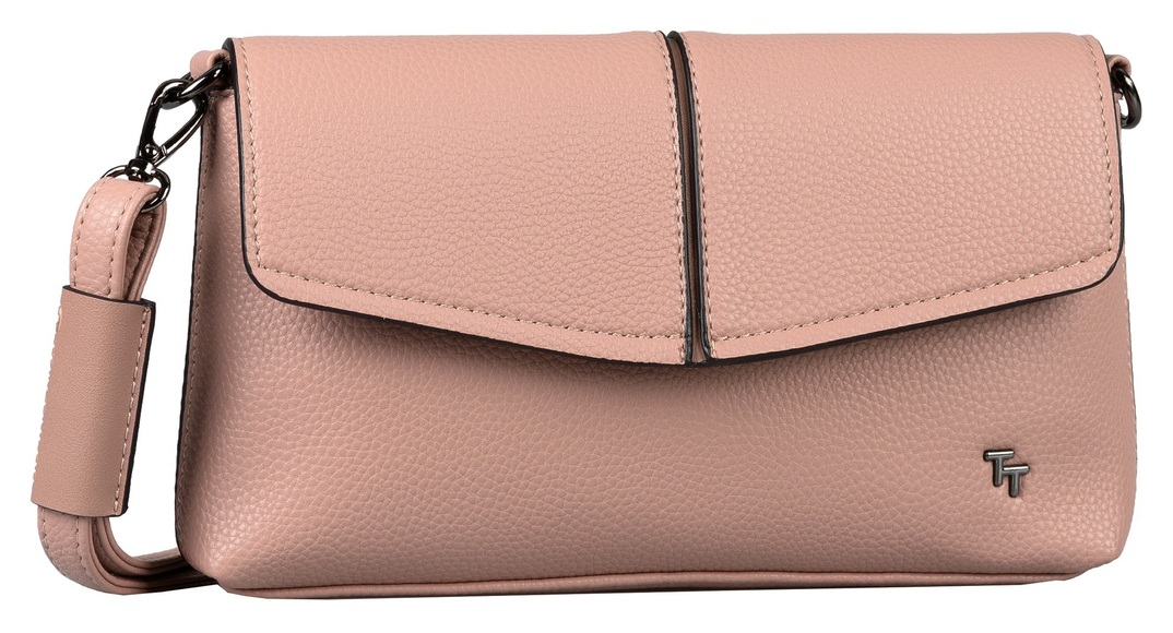 TOM TAILOR Umhängetasche »RONJA Flap bag S no zip«, mit Reissverschluss-Rückfach