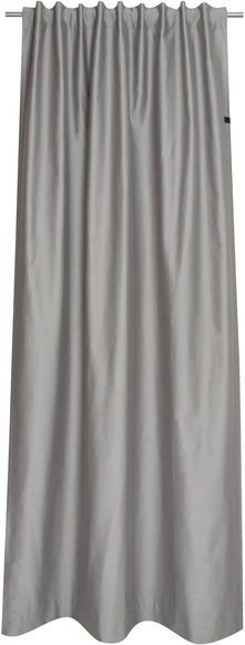 SCHÖNER WOHNEN-Kollektion Vorhang »Soft«, (1 St.), mit Lederapplikation