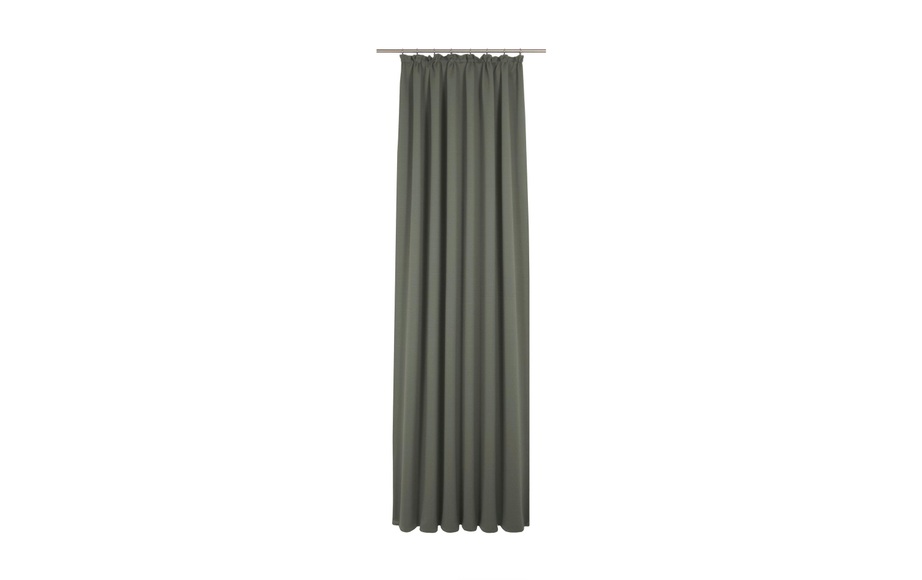 Adam Elements - ADAM - Dekovorhang mit Faltenband Uni Collection 175 x 145 cm