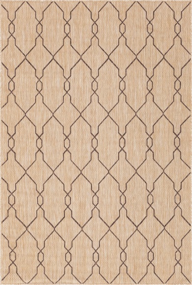 Myflair Möbel & Accessoires Teppich »Outdoor Crosses«, rechteckig, 4 mm Höhe, In- und Outdoor geeignet, ideal im Wohnzimmer & Schlafzimmer