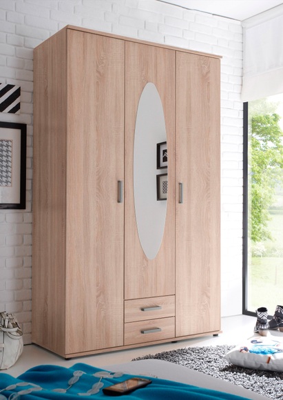 home24 Drehtuerenschrank Septon