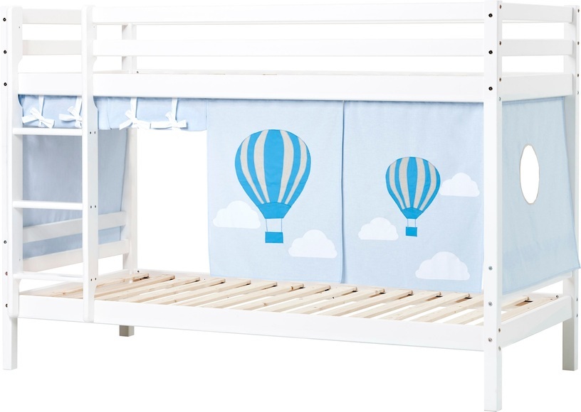 Hoppekids Etagenbett, Liegefläche 90x200 cm, mit Textilset und wahlweise mit Matratze