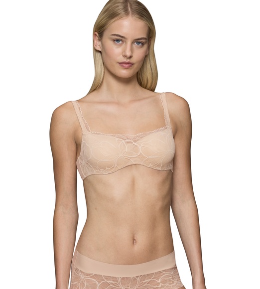Triumph Bügel-BH »Body Make-Up Illusion Lace Balconette«, Stretch-Spitze