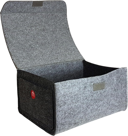 Franz Müller Flechtwaren Organizer »Filzwerk«, (1 St.), Aufbewahrungsbox, mit Deckel