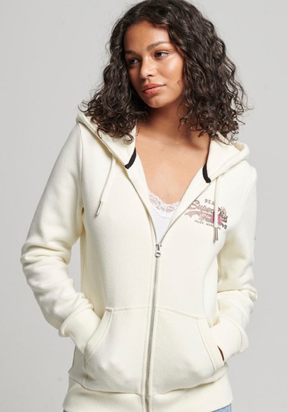 Superdry Kapuzensweatjacke »VINTAGE VL NARRATIVE ZIPHOOD«