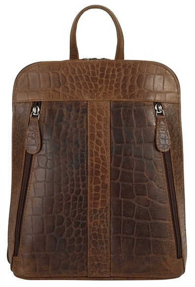 Cluty Cityrucksack, echt Leder