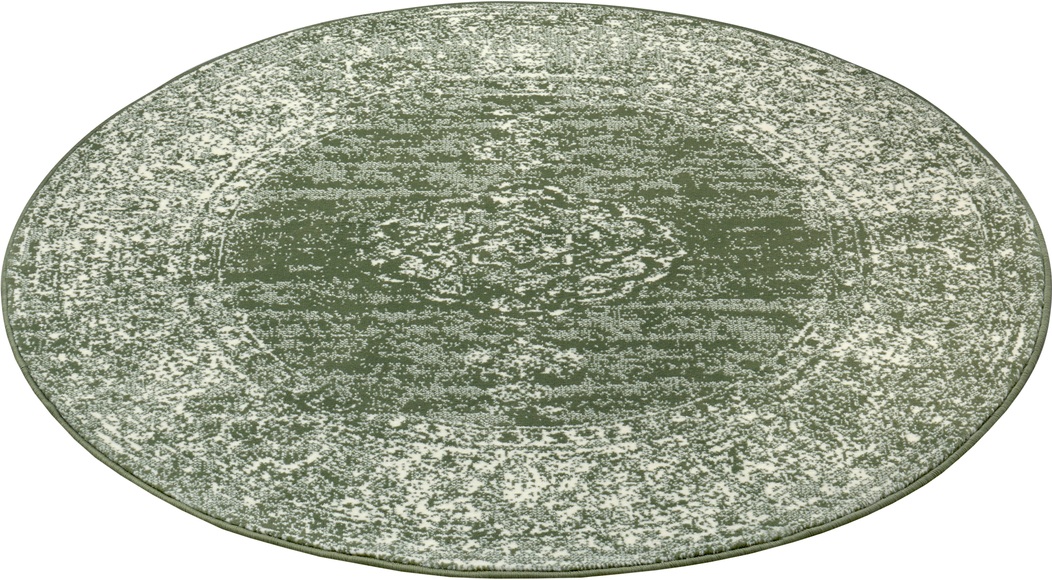 HANSE Home Teppich »Meridional«, rund, 9 mm Höhe, Weicher Flor, Orient Design, ringsum gekettelt, strapazierfähig, pflegeleicht, Wohnzimmer, Schlafzimmer, Büro, aus der EU