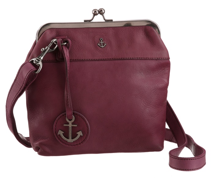 HARBOUR 2nd Mini Bag »Rosalie«, aus Leder mit typischen Marken-Anker-Label und Schmuckanhänger