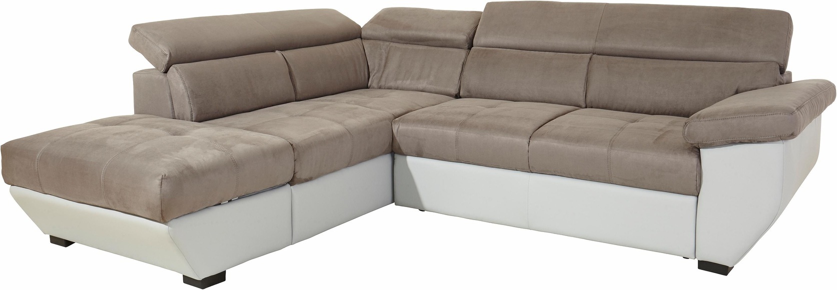 COTTA Ecksofa, inklusive Kopfteilverstellung, wahlweise mit Bettfunktion + Bettkasten