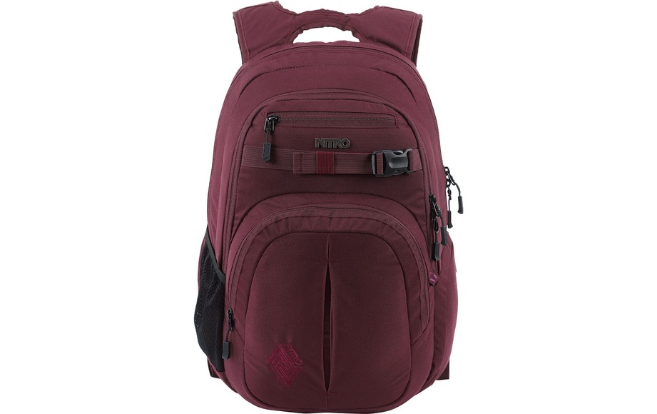 NITRO Schulrucksack »Chase, Wine«