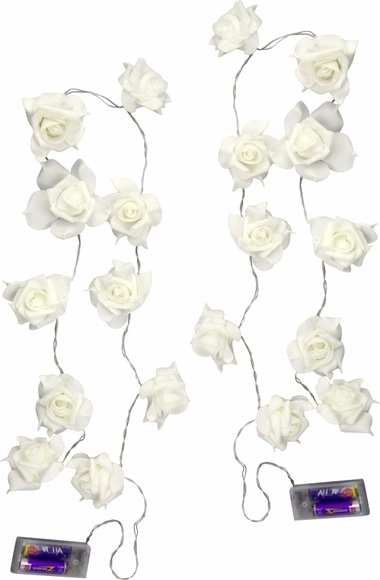 LED-Rosenkette (2er Set)