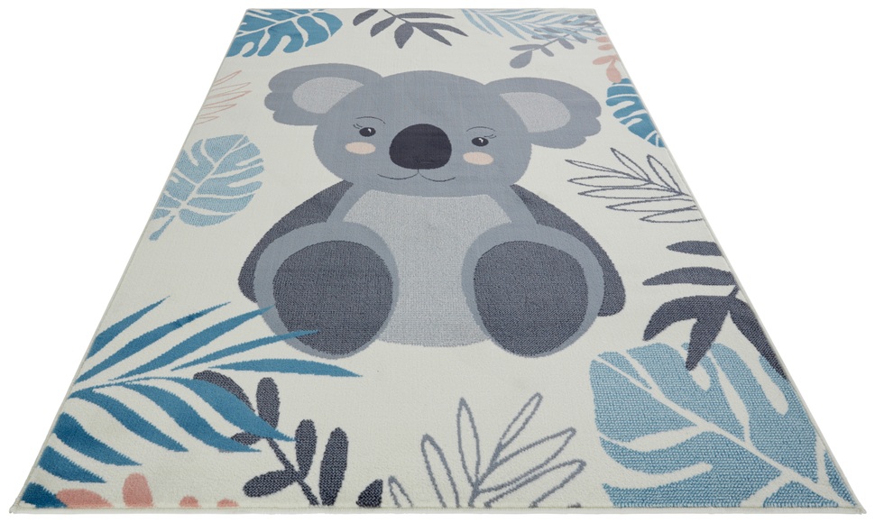HANSE Home Teppich »Coala«, rechteckig, 0,9 mm Höhe, Weicher Flor, Schaldämmende Spielunterlage, Kinderzimmer, Strassen Design, Kurzflor, Robust, pflegeleicht
