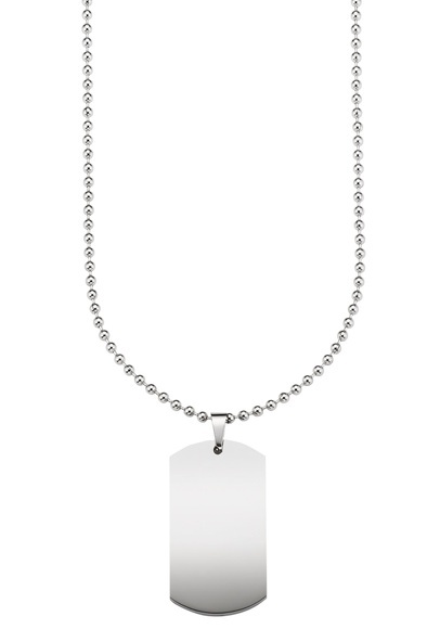 Bruno Banani Kette mit Anhänger »Dog Tag, B4076N/20/00/55«