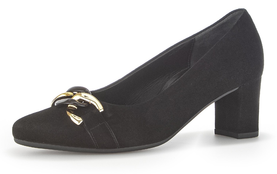 Gabor Pumps, mit schöner Zierkette, Weite G (weit)