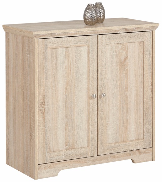 Home affaire Sideboard »Nanna«, mit einer duroplastischen Folien Oberfläche in Eiche-Optik, Breite 80 cm