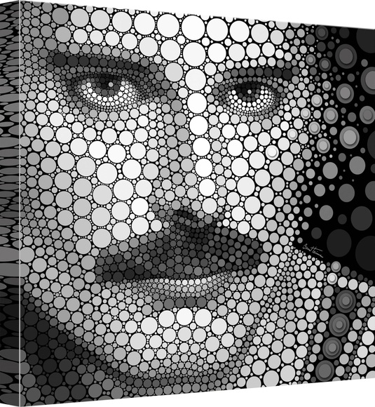 Leinwandbild »Leinwandbild Ben Heine - Circlism:«