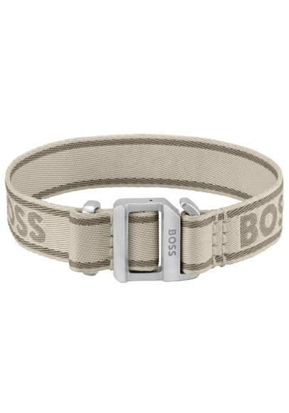 BOSS Armband »Schmuck Edelstahl Armschmuck Nylonarmband COLIN«, zu Hoodie, Shirt, Jeans, Sneaker, Underwear, HUGO, BOSS ORANGE!