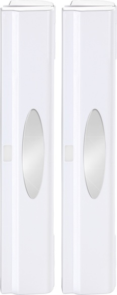 WENKO Folienspender »Perfect Cutter«, (Set, 2 St.), für Folienrollen bis 33 cm Breite, für Alufolien und Frischhaltefolien