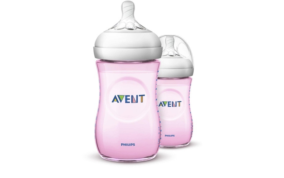 PHILIPS AVENT Naturnah Flasche 2.0 260ml rosa (2 Stk.)