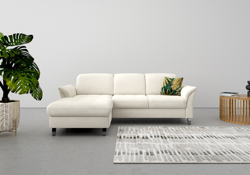 sit&more Ecksofa, wahlweise mit Kopfteilverstellung, Bettfunktion und Bettkasten