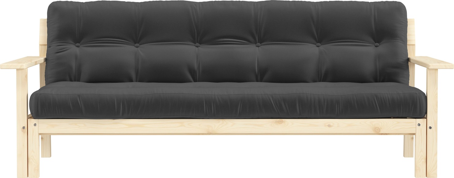 Karup Design Schlafsofa »Unwind«, Mit Holzstruktur, inkl. Futonmatratze, Liegefläche 130x190 cm