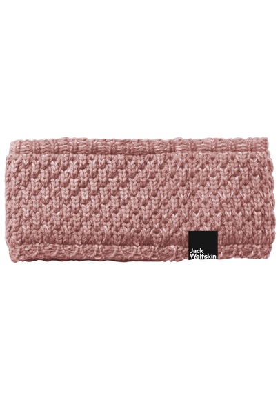 Jack Wolfskin Stirnband Damen Highloft Knit Headband Women M braun afterglow