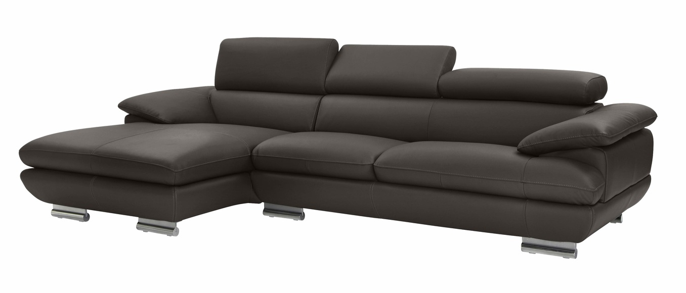 CALIA ITALIA Ecksofa »Magic«, in 2 Lederqualitäten