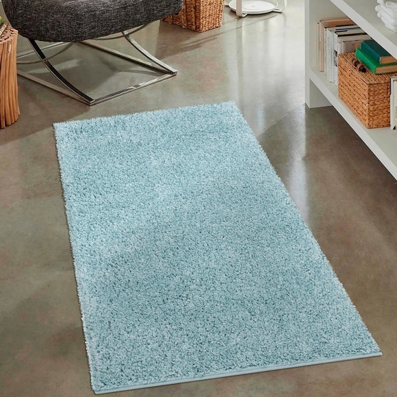 Carpet City Hochflor-Teppich »City Shaggy«, rechteckig, 30 mm Höhe, Teppich Einfarbig Uni, besonders flauschig-weich, ideal für Wohnzimmer & Schlafzimmer