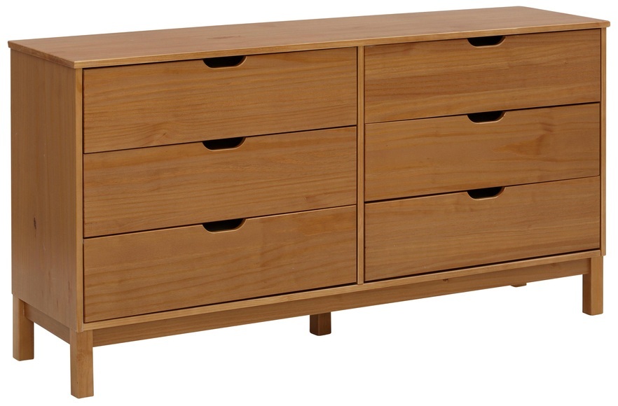 Home affaire Kommode »Post«, aus schönem massivem Kiefernholz, mit vielen Stauraummöglichkeiten, Breite 150 cm